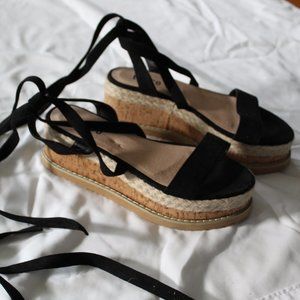 Nasty Gal Retro High Platform Sandals